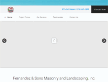 Tablet Screenshot of fernandeznsons.com